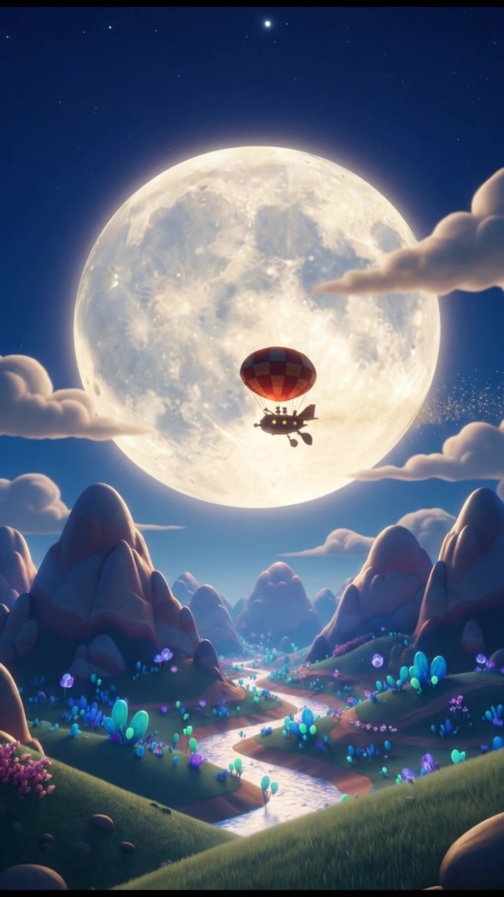 Zippy the Zebra and the Moon Party