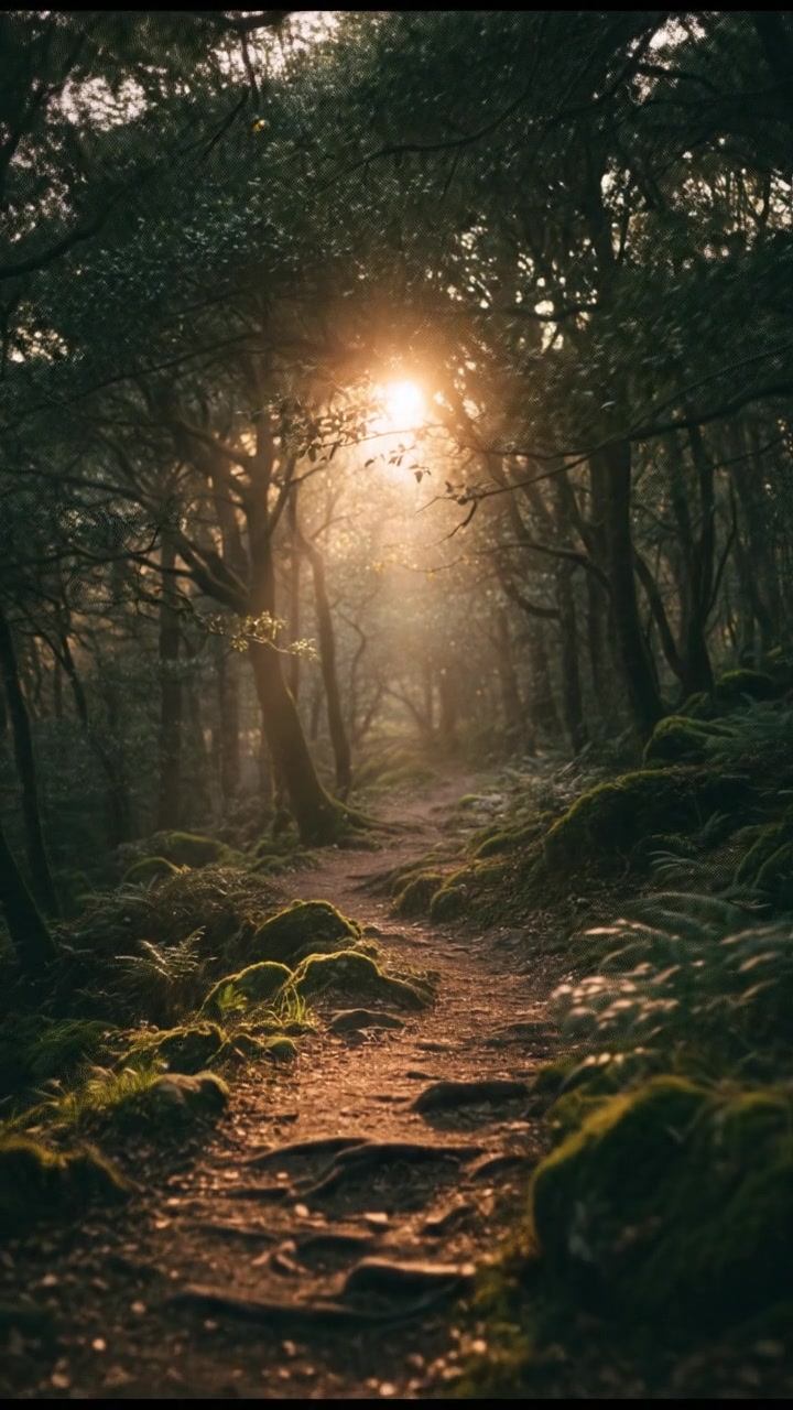 A Man Walking in the Park