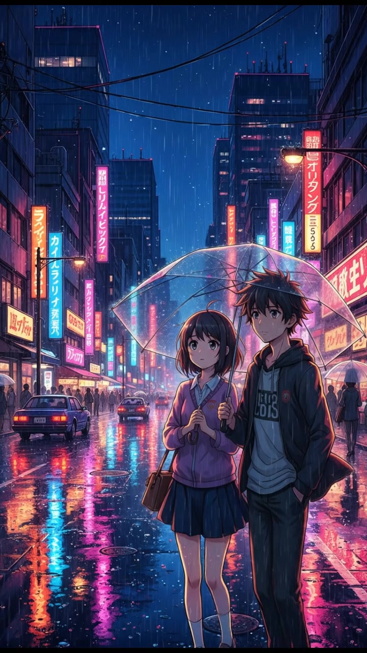 Neon Dreams: A Cyberpunk Fantasy Odyssey