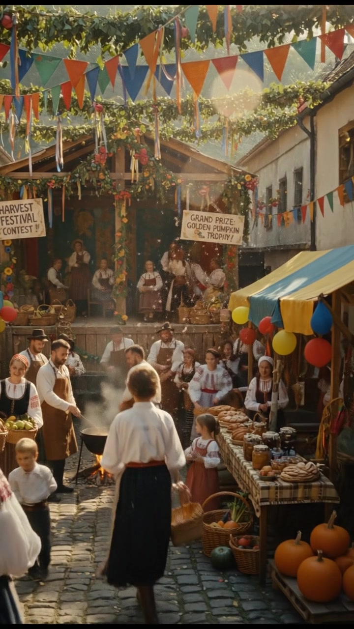 Celebrating Success: An African Mother Dances for Her Sons