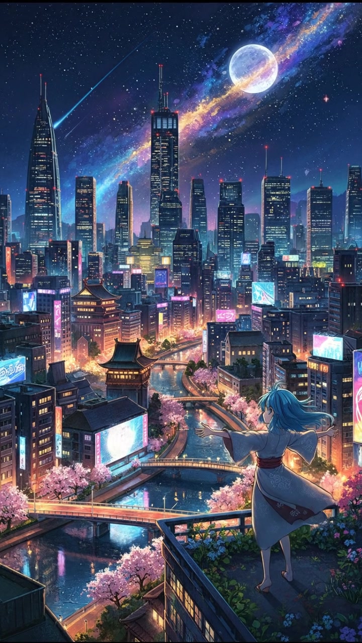 Magic in the Night City