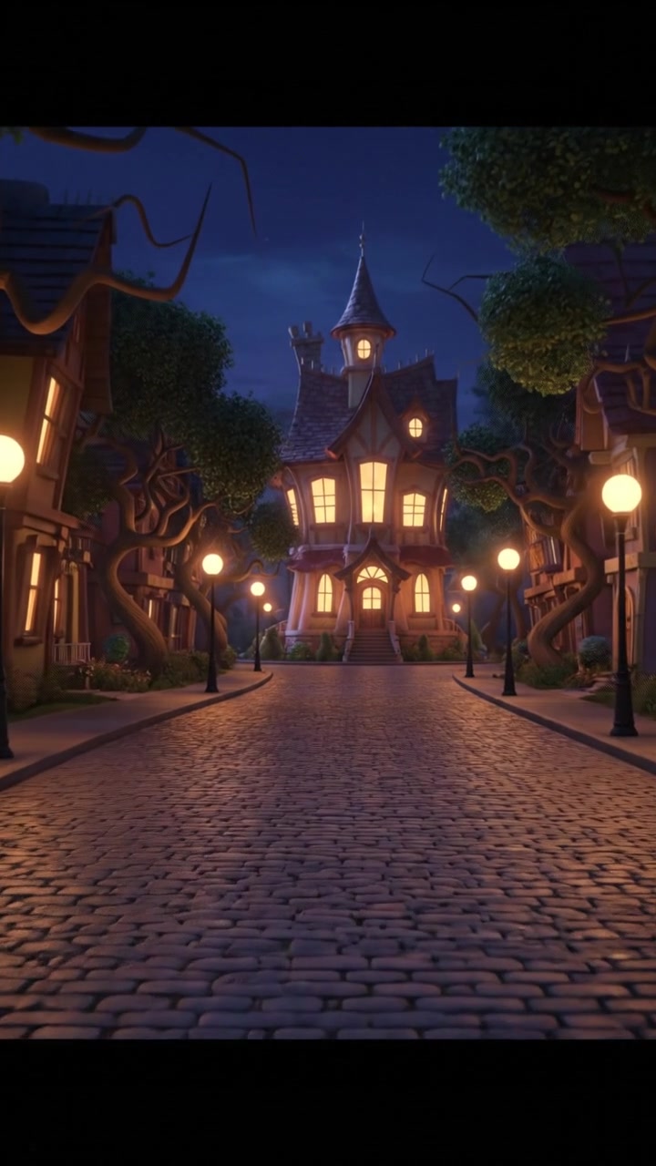 Cat Doorbell Prank at Night