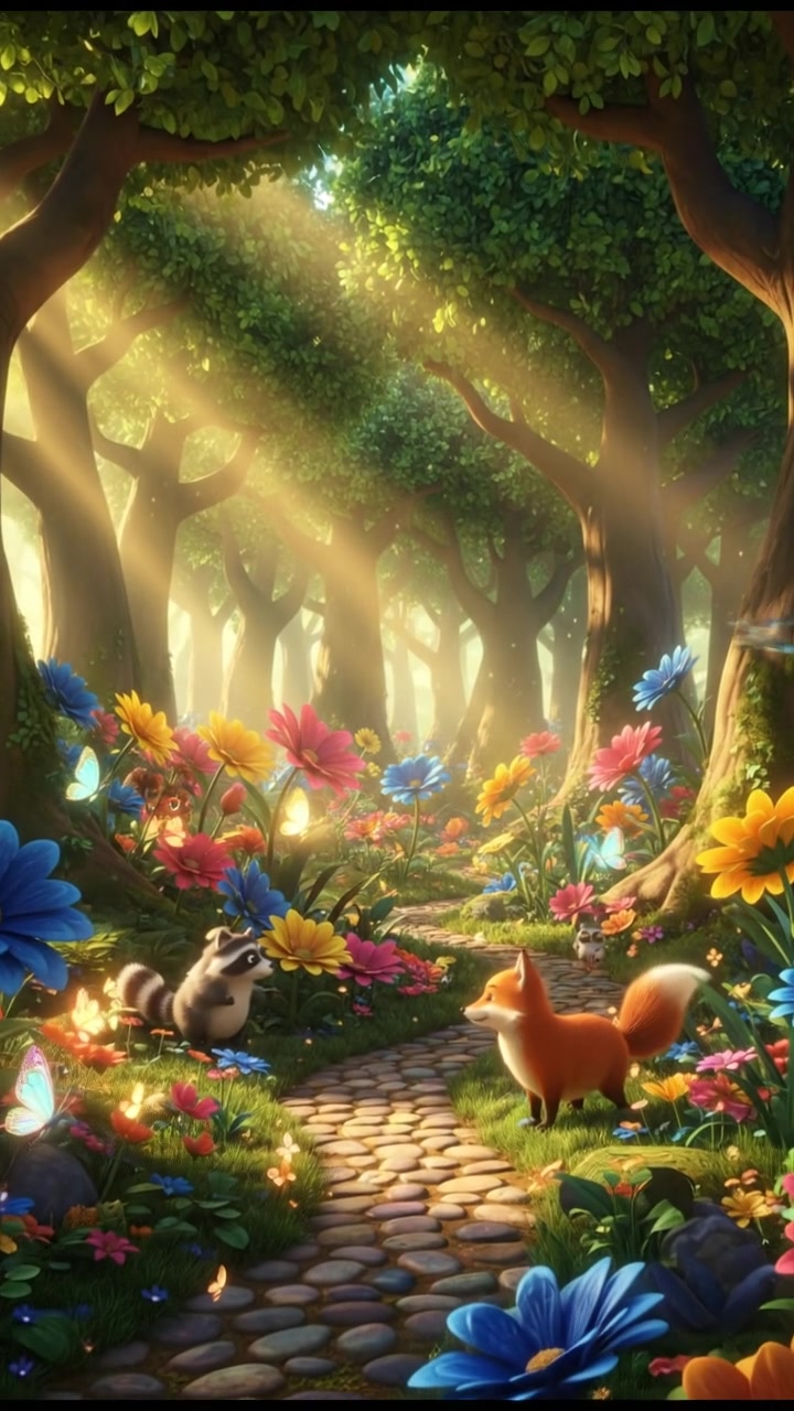 گمشدہ خرگوش اور جادوئی جنگل کا گیت