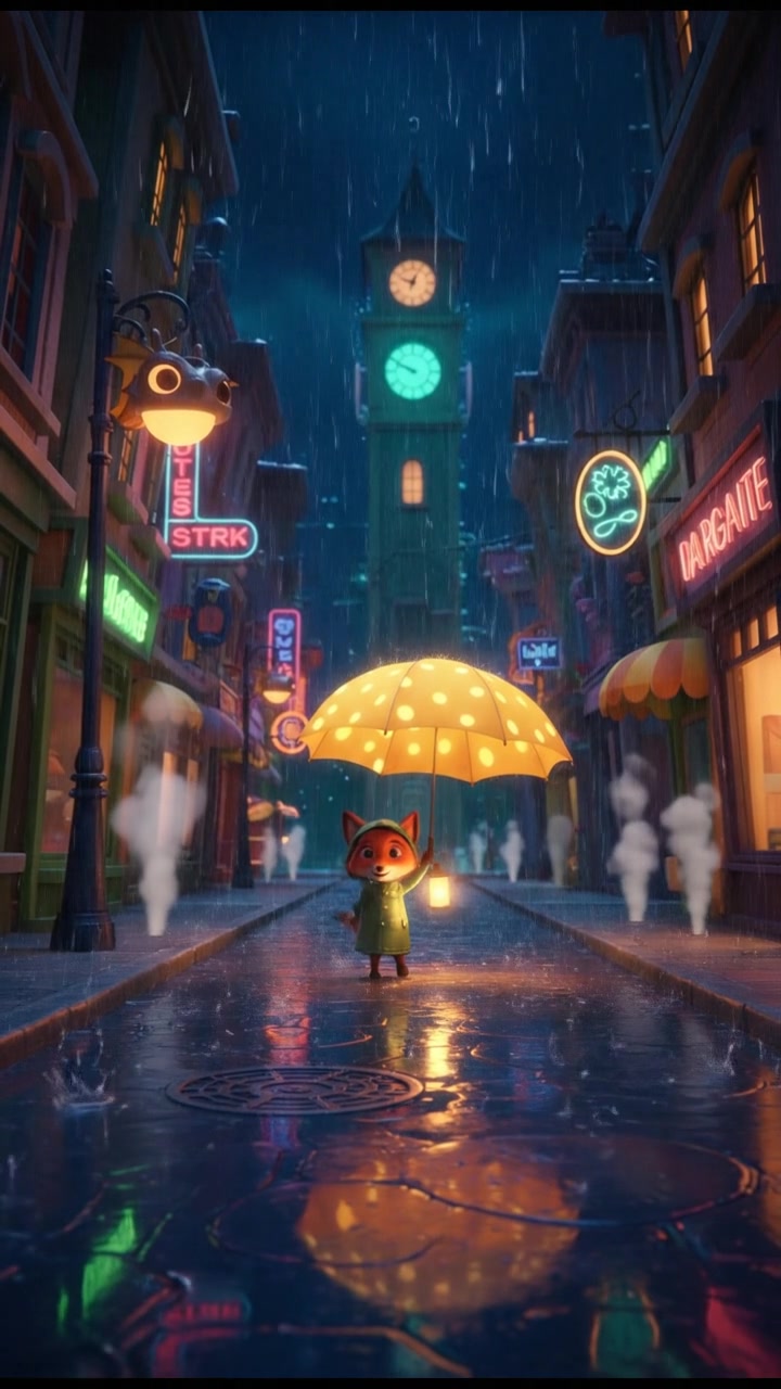 Pelarian di Malam Hujan