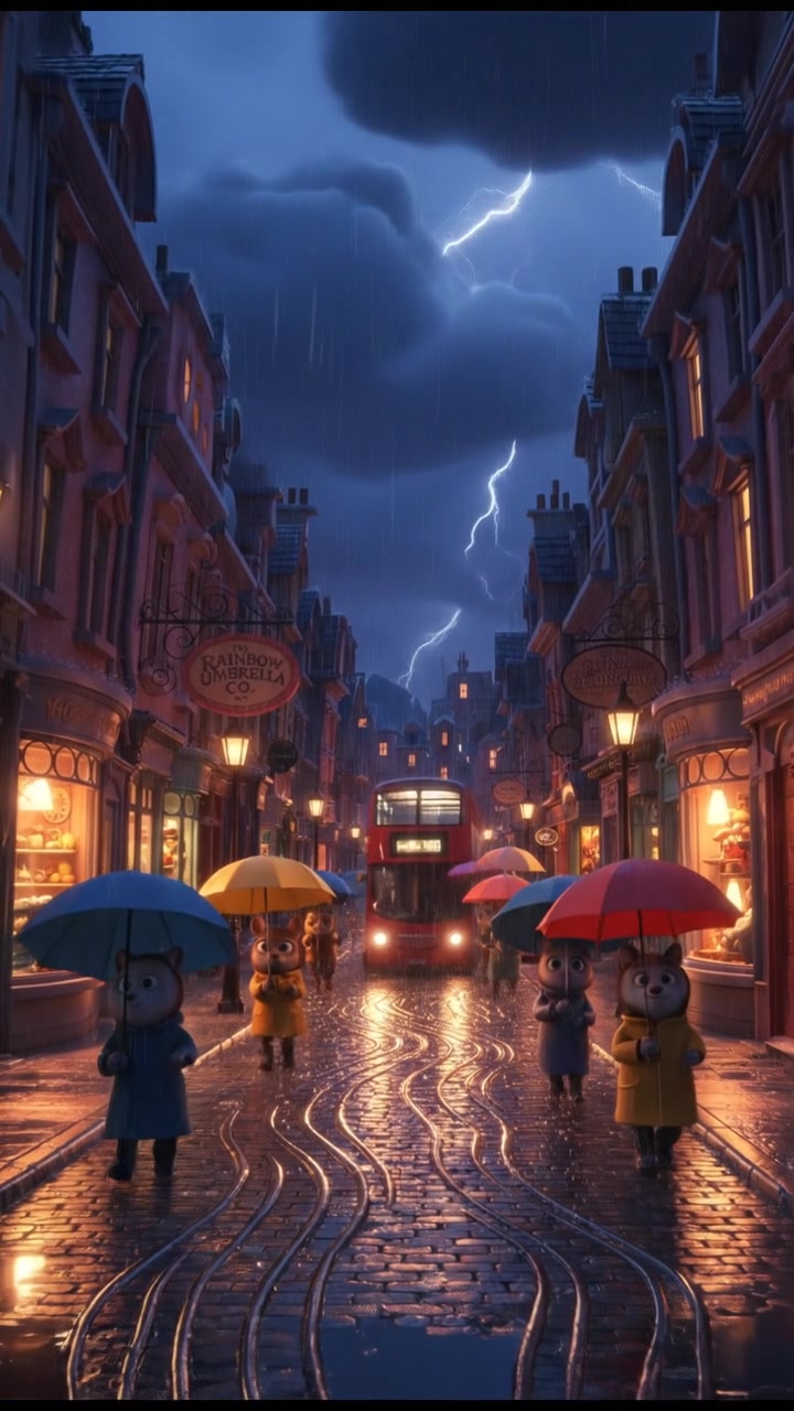 Leo and Sparky's Rainy Day Adventure