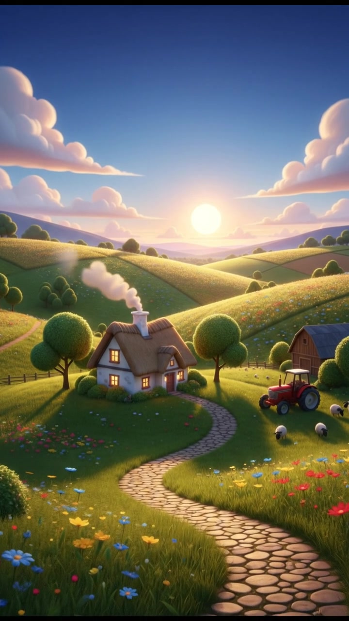 Baby Sheep and the Grandmother's Grandson