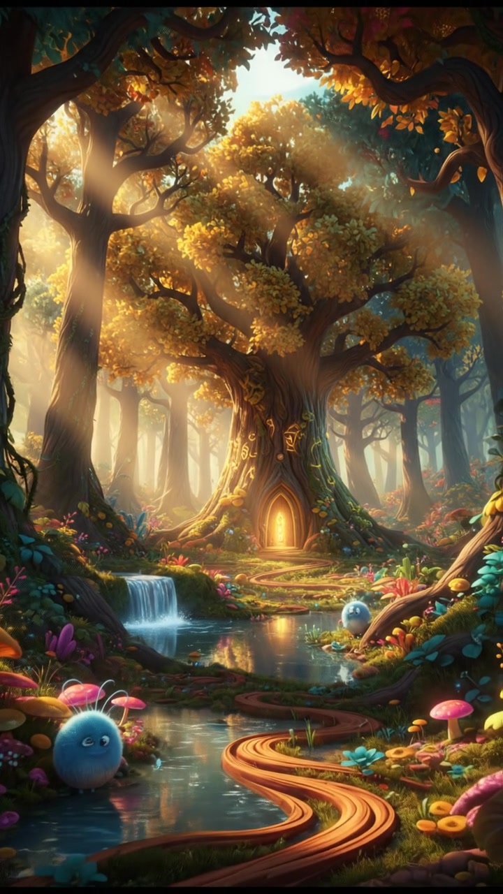 The Honest Woodcutter and the Water Fairy