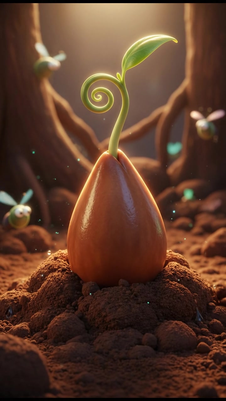 The Struggle of a Small Plant