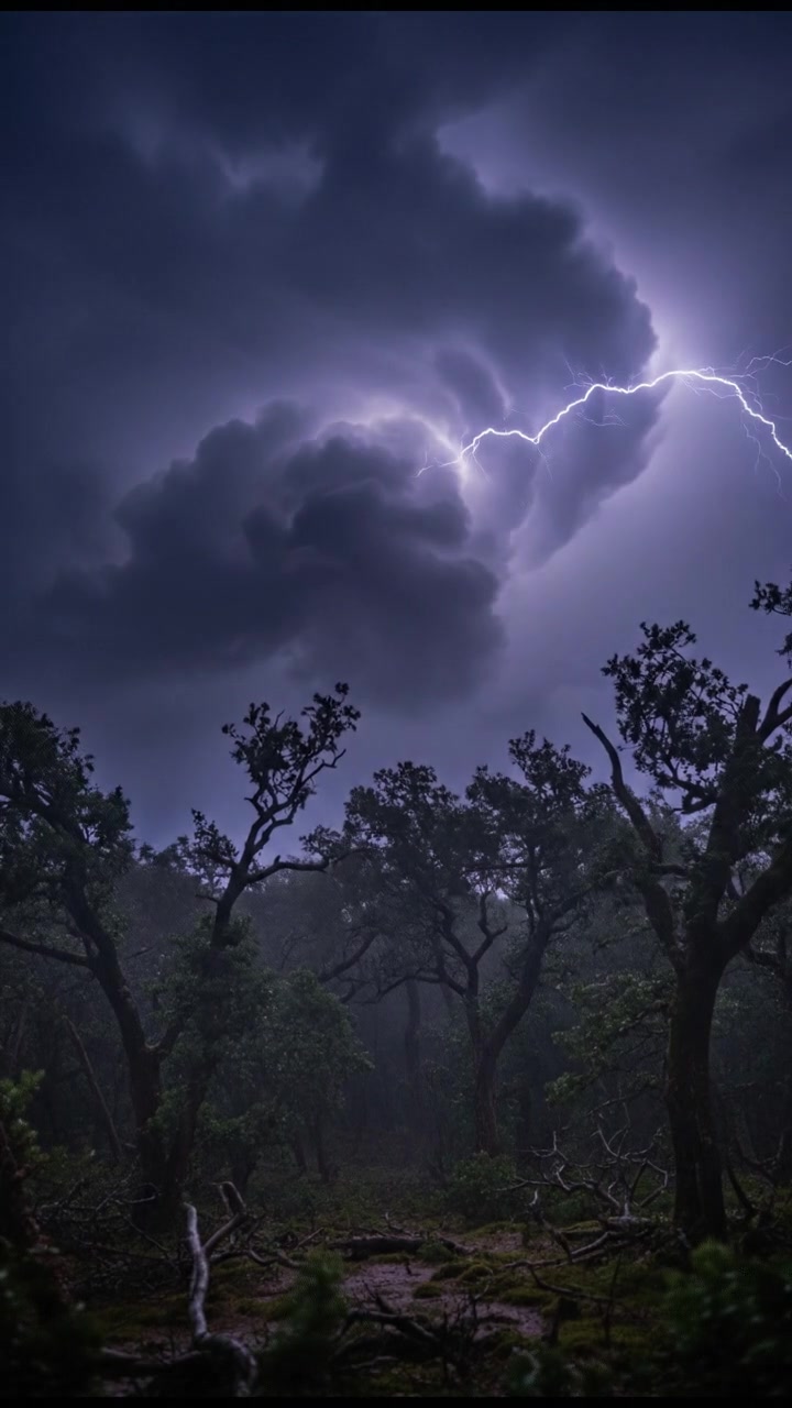 The Everlasting Lightning Storm: Nature's Unending Fury