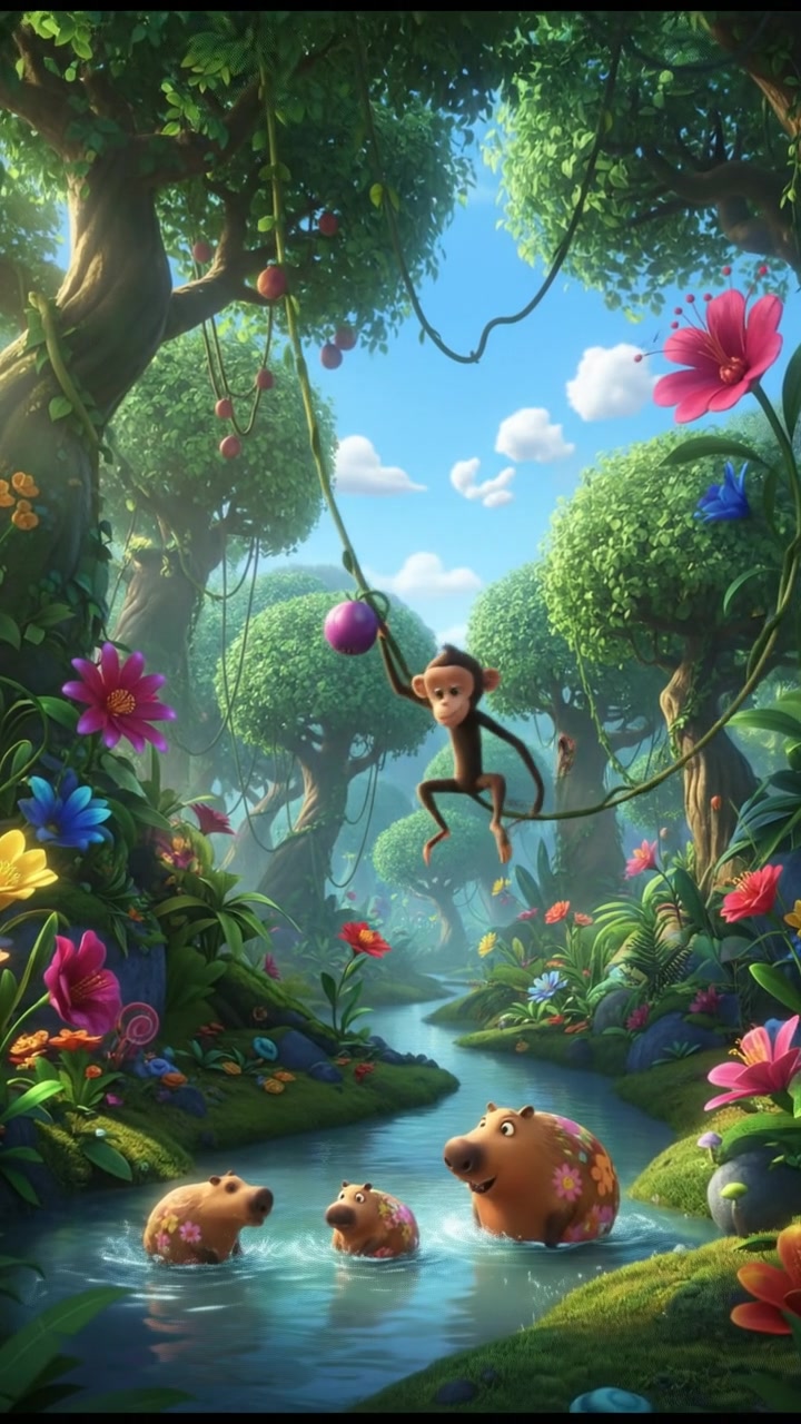 Roshan's Apple: A Tale of Friendship and Sharing