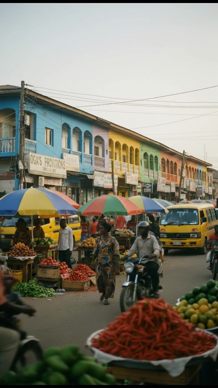A Day in the Life of a Nigerian Street Vendor