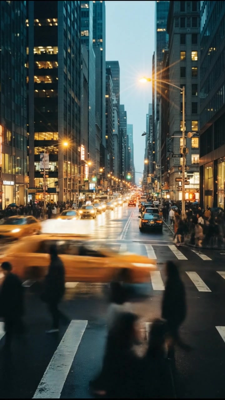 Black Gorilla Running in the Street