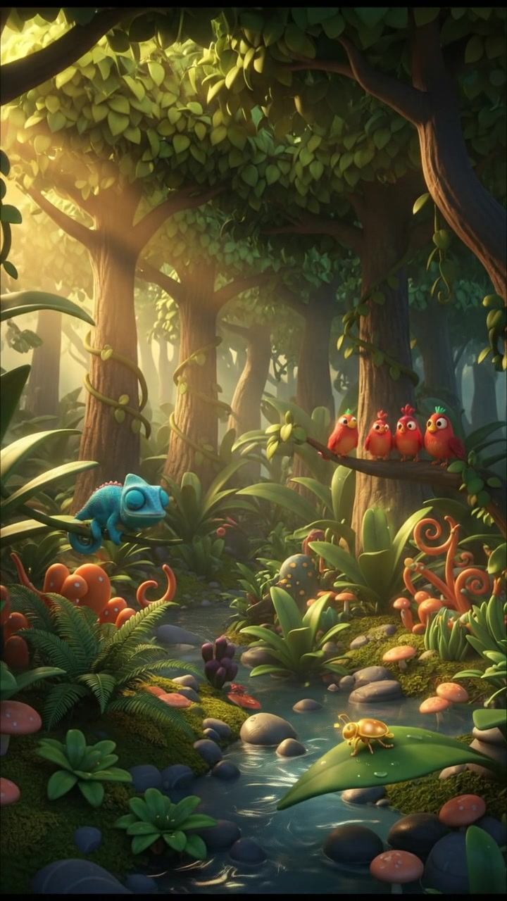 Leo the Lazy Lion: A Roaring Adventure!