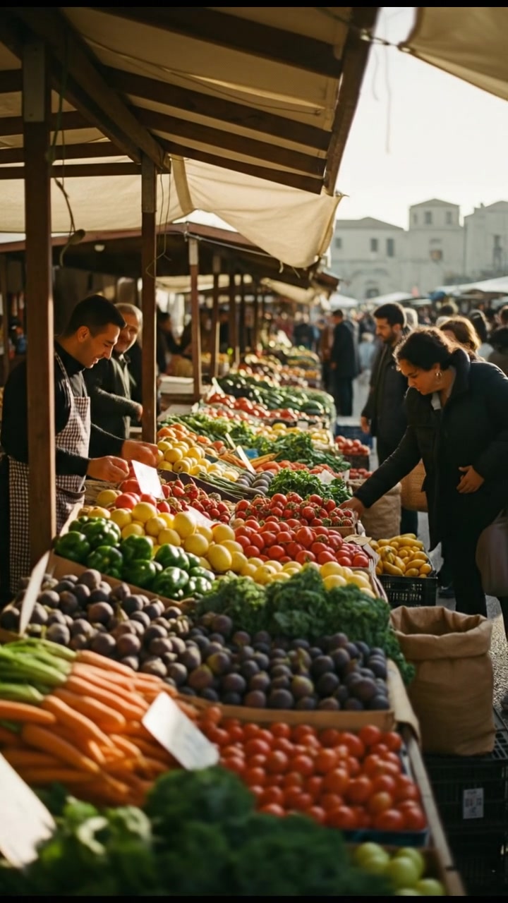 A 1970s Market Encounter