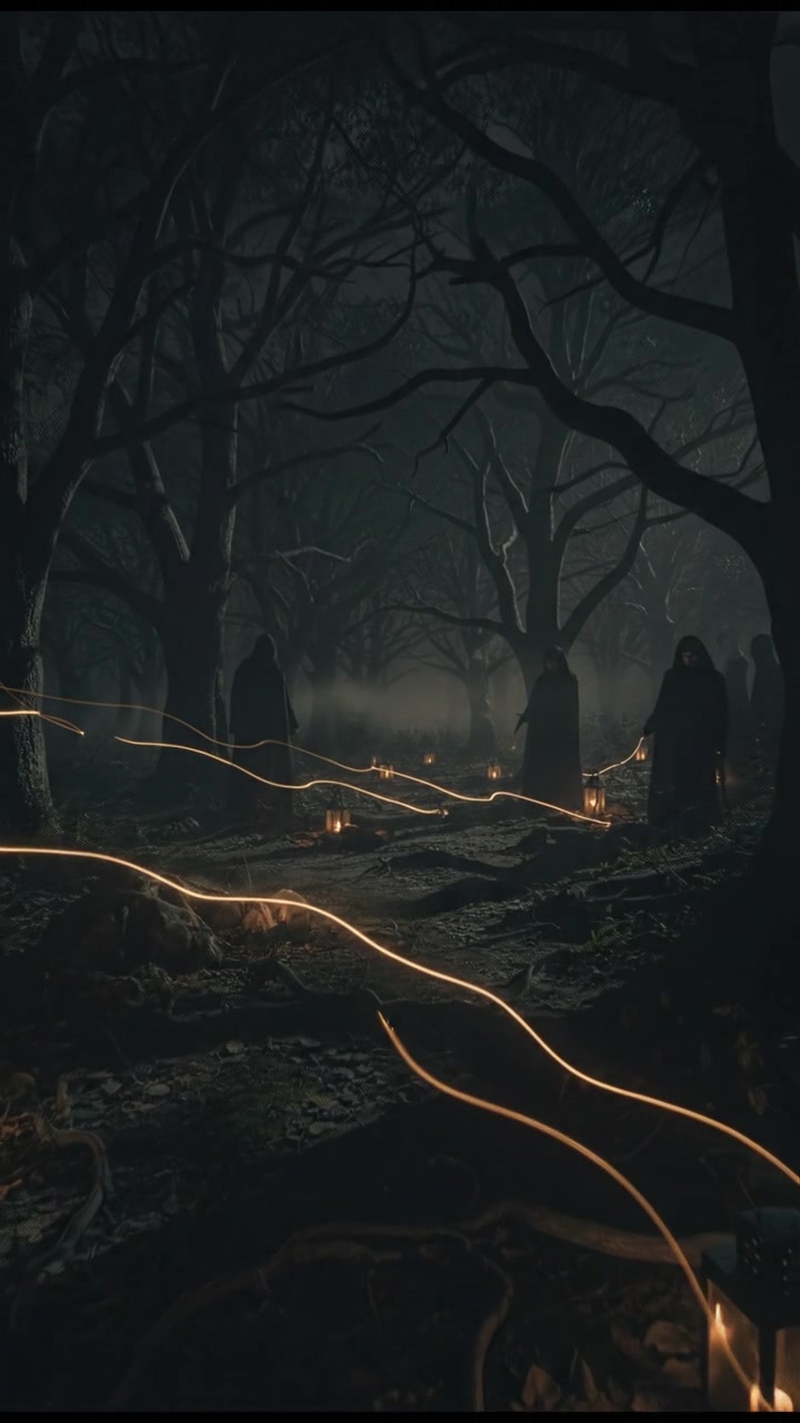 The Ghost's Card and the Haunted Night