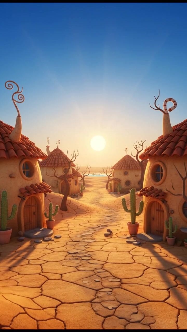 Four Boys in White Shirts Carrying Water