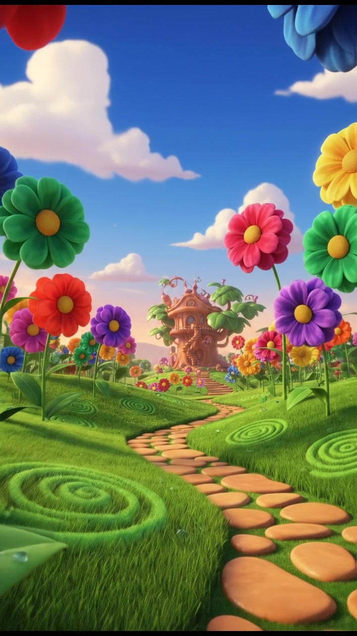 Playful Moments: Child and Cat in the Backyard