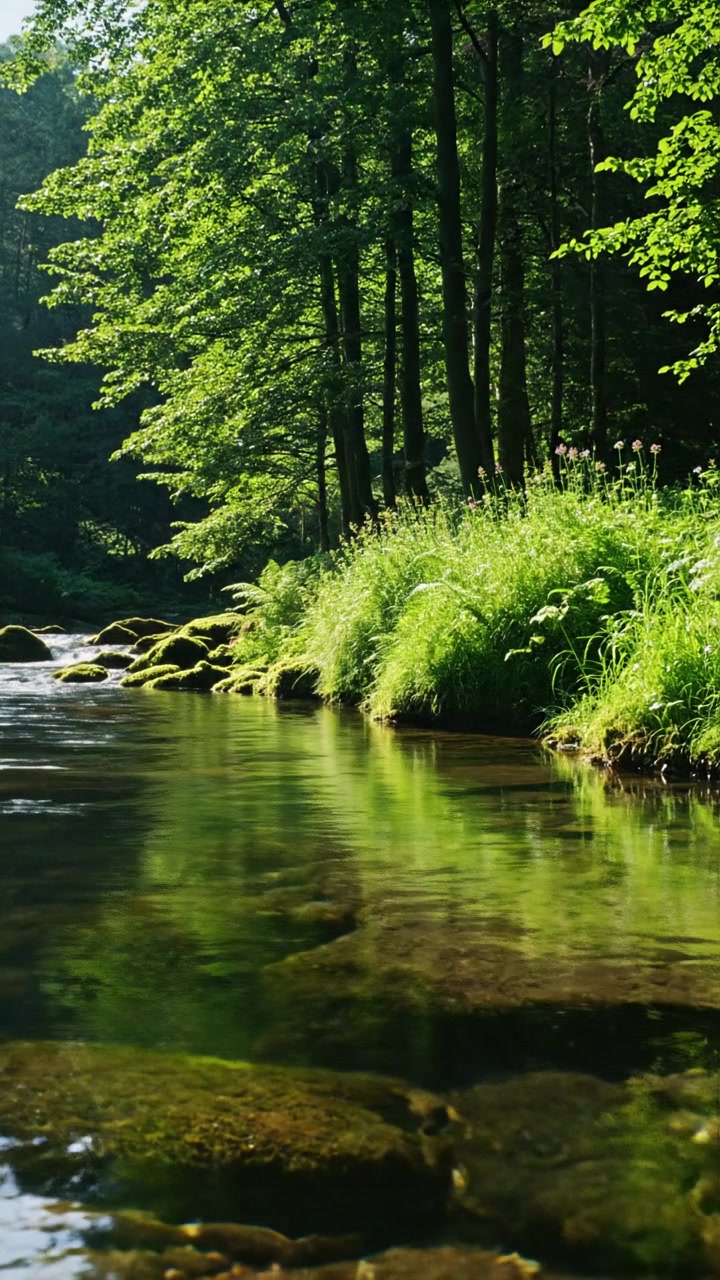 River Flow Speeds in Stunning Resolution