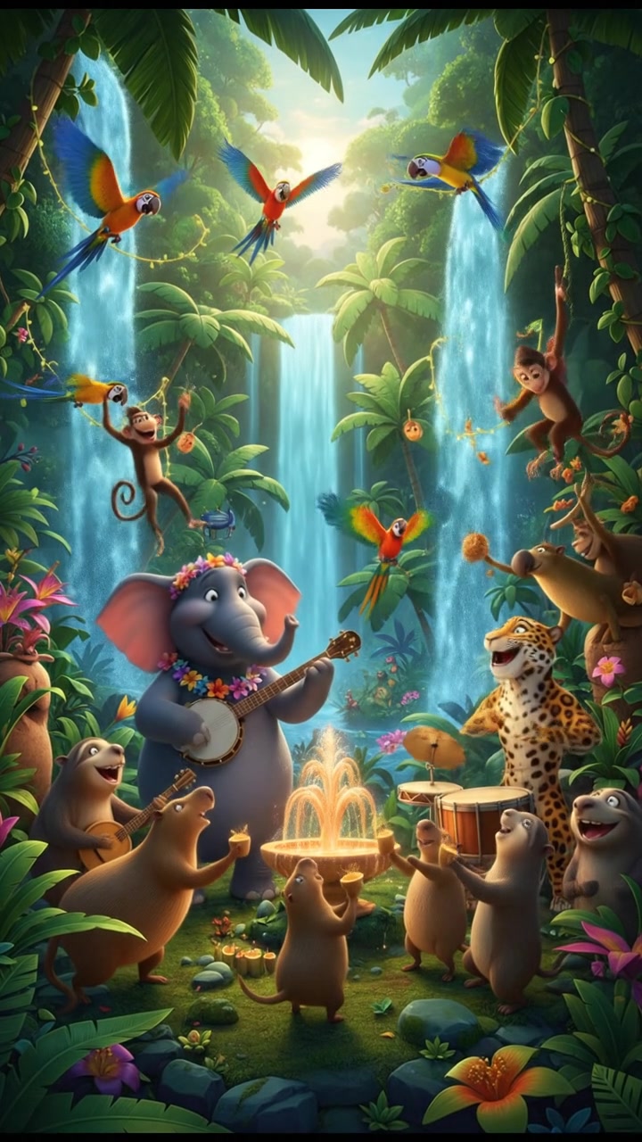 Jungle Jamboree: Epic Animal Wrestling Fun!