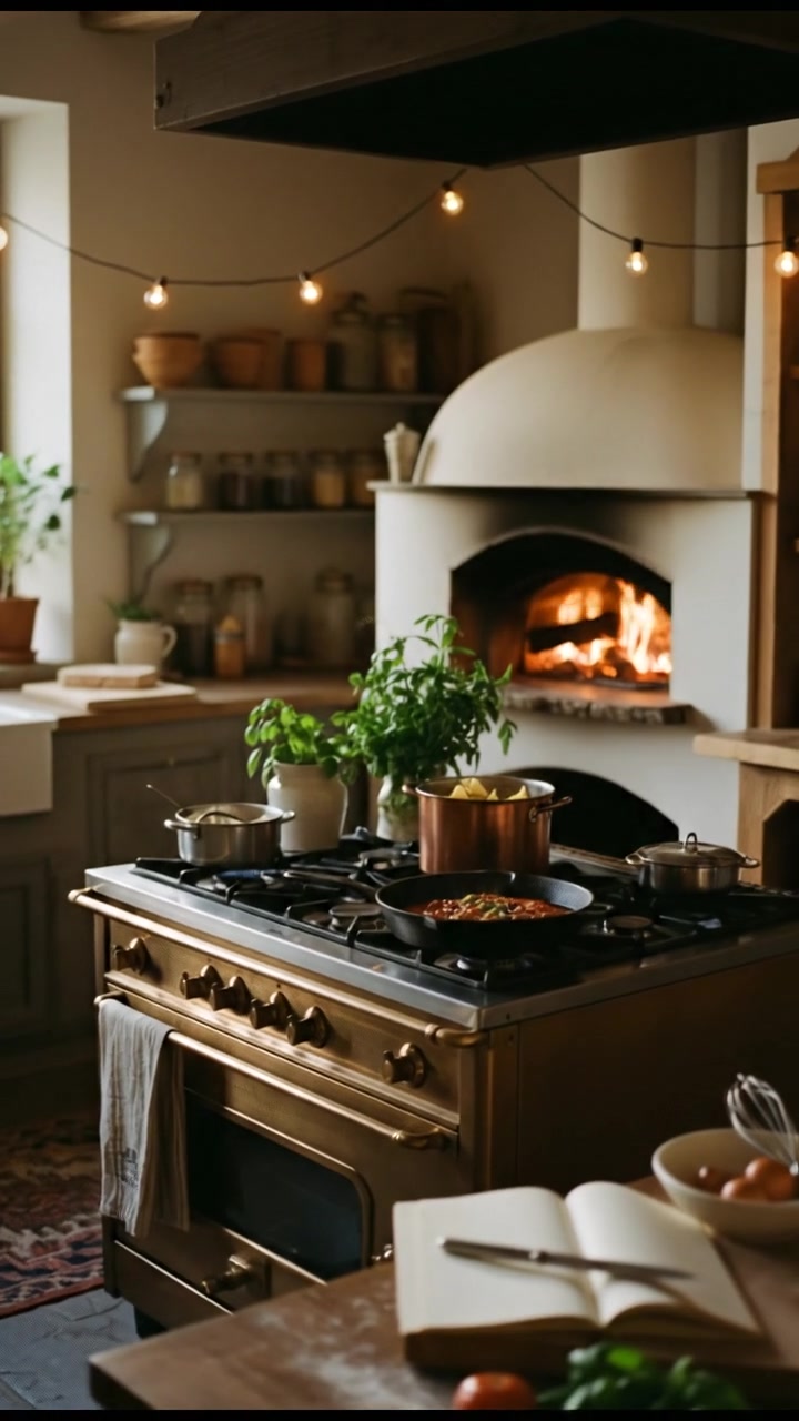 A Young Black American Chef Cooking Dinner