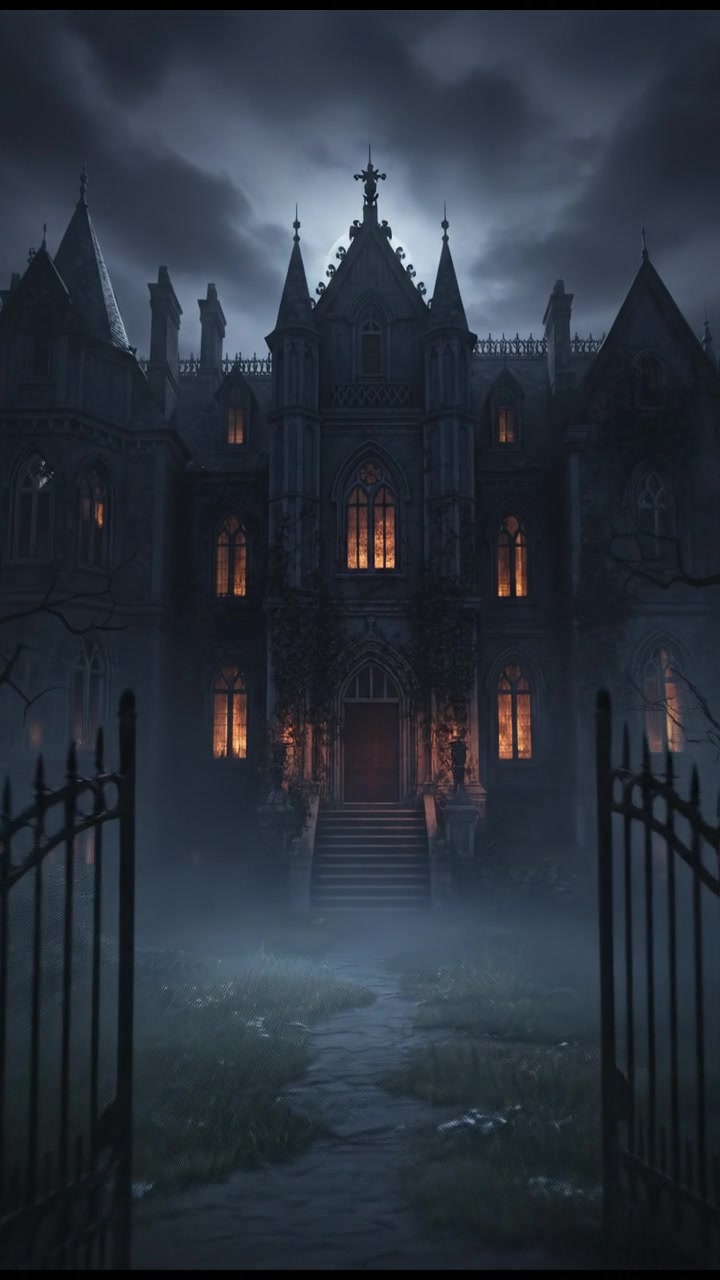 Eerie Whispers in the Abandoned Mansion