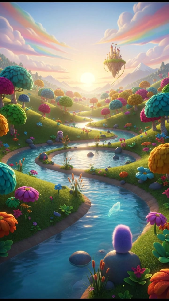 The Elephant's Kindness: Helping Friends Across the River