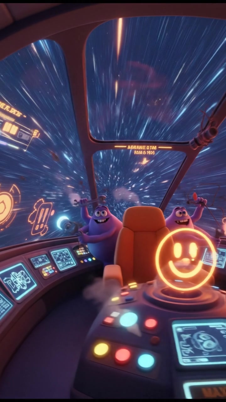 Revolutionary AI Creation in a Cyberpunk Lab