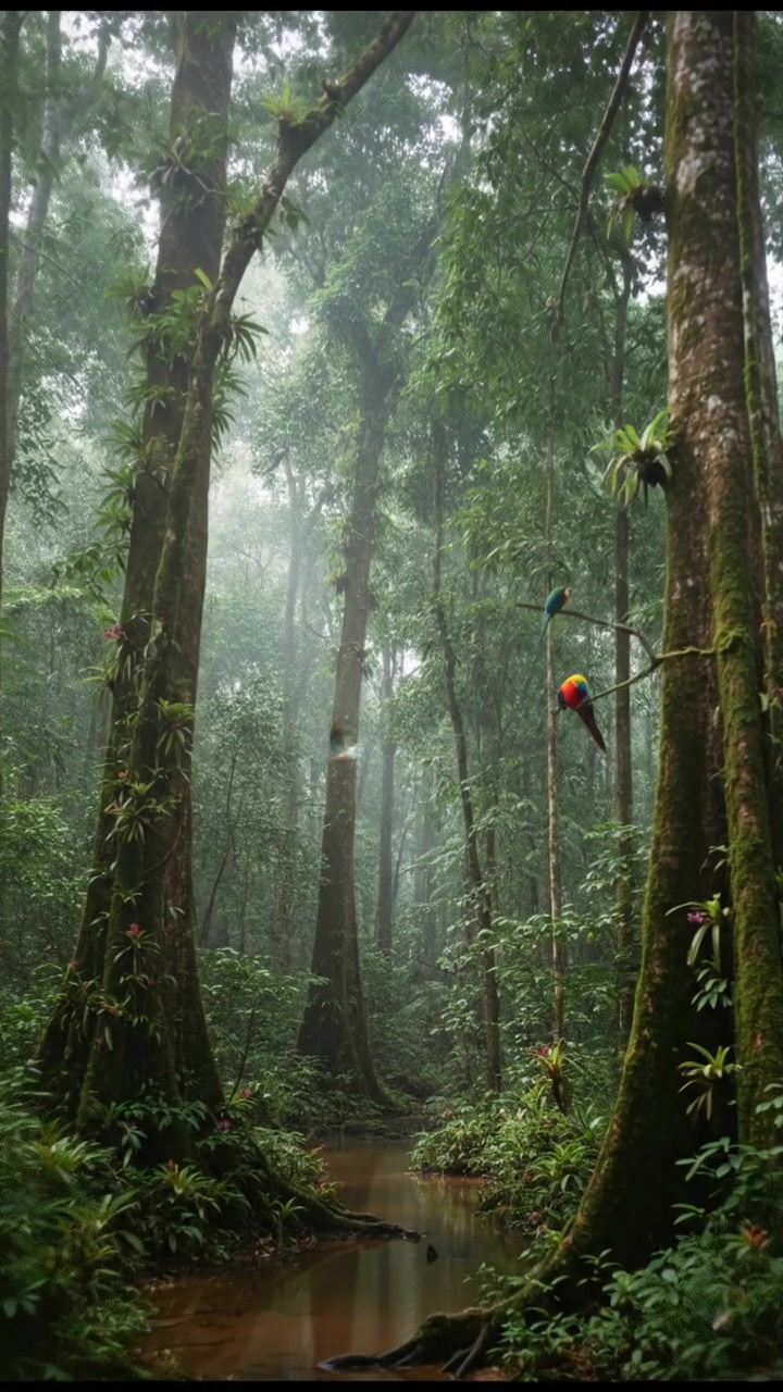 The Amazon Rainforest: Nature's Rainmaker and the Impact of Deforestation