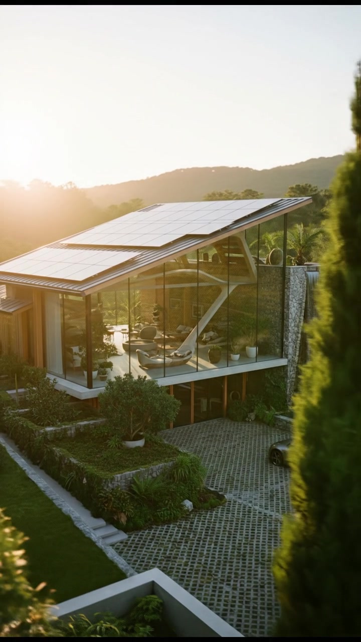 Embracing Serenity: A Sustainable Living Room Experience