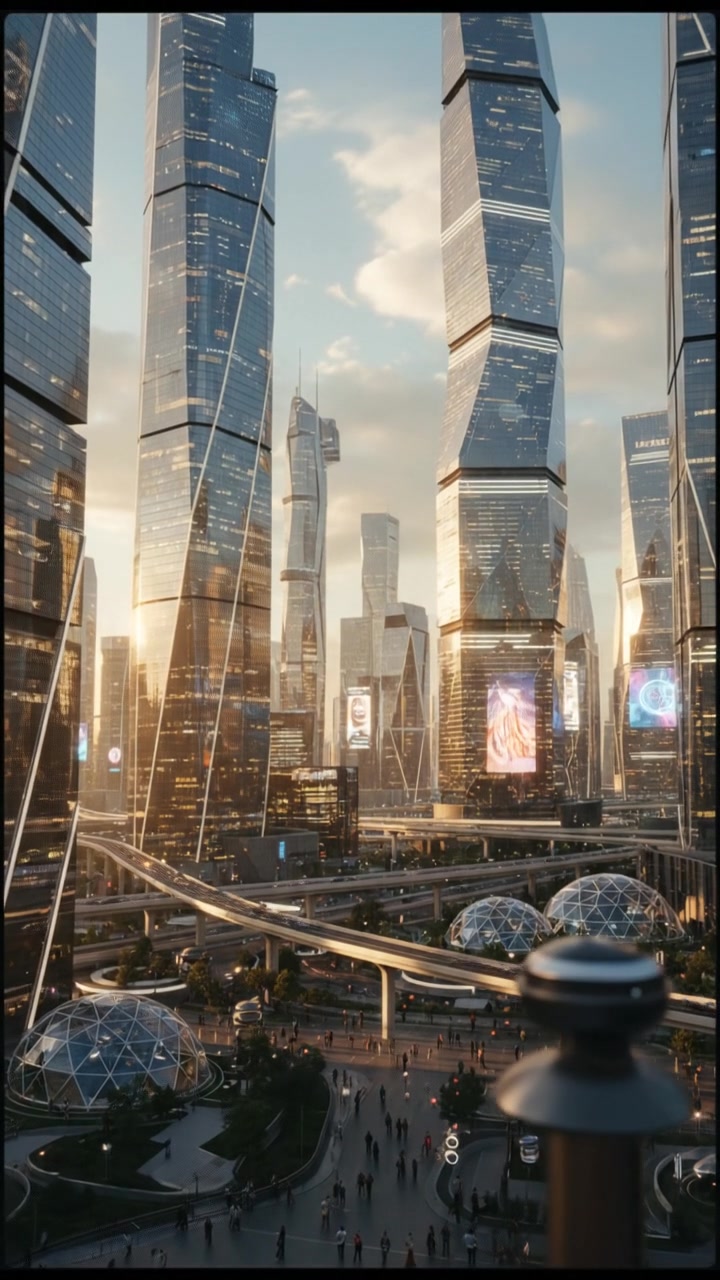 Architectural Serenity: A Nature B-Roll Journey