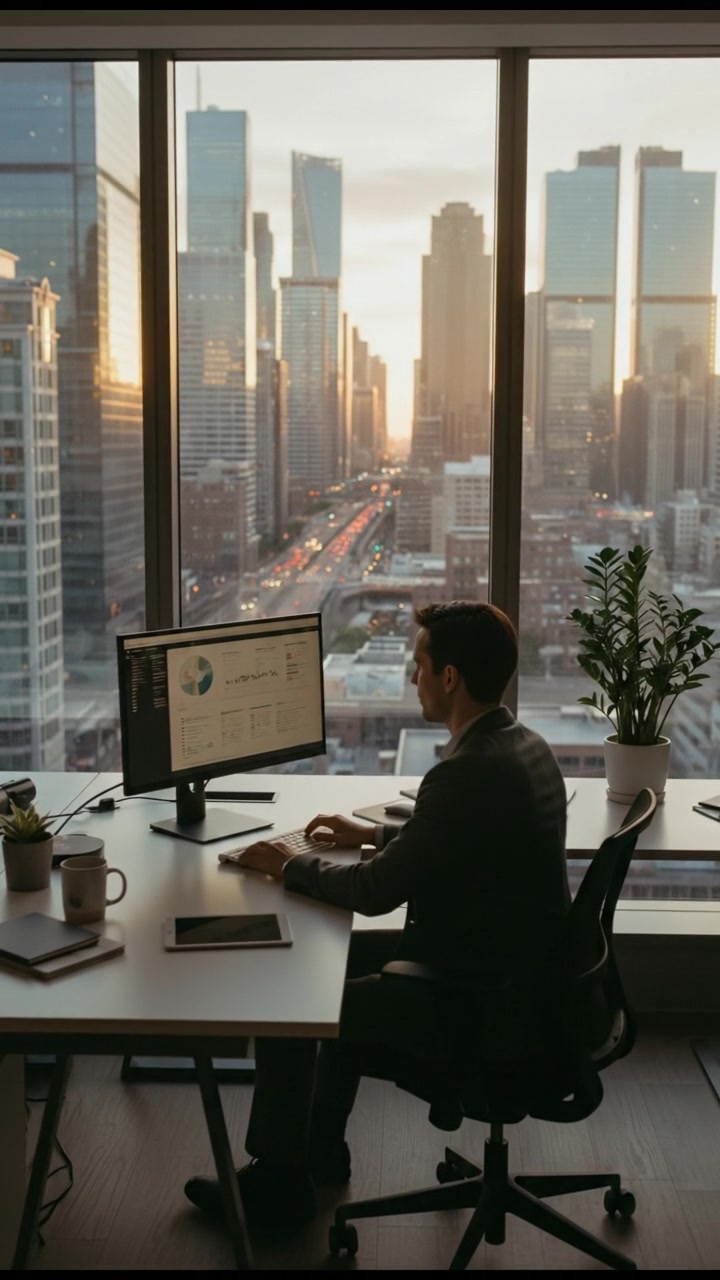 Handshake of Partnership in the Office