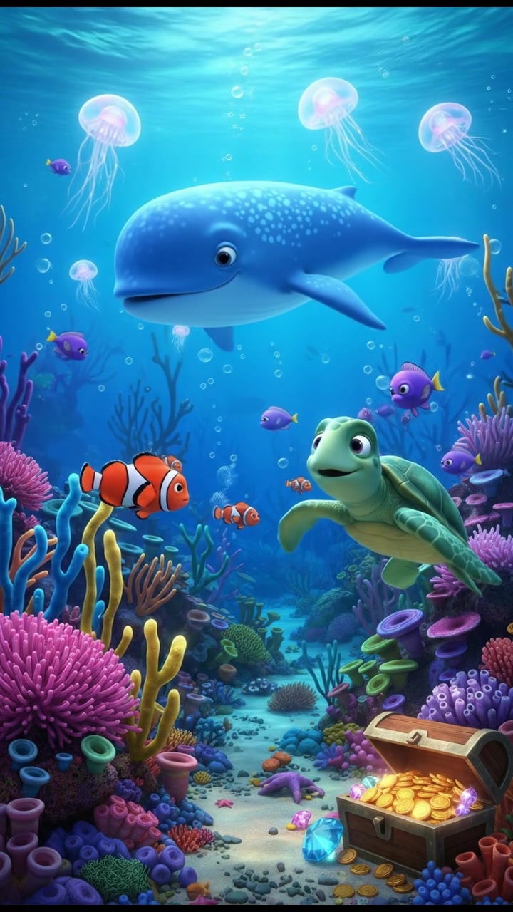 Enchanting Mermaid Adventure Beneath the Waves!