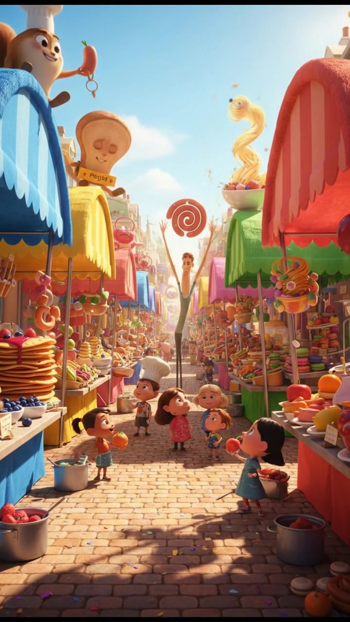 Aisha's Kindness in the Market