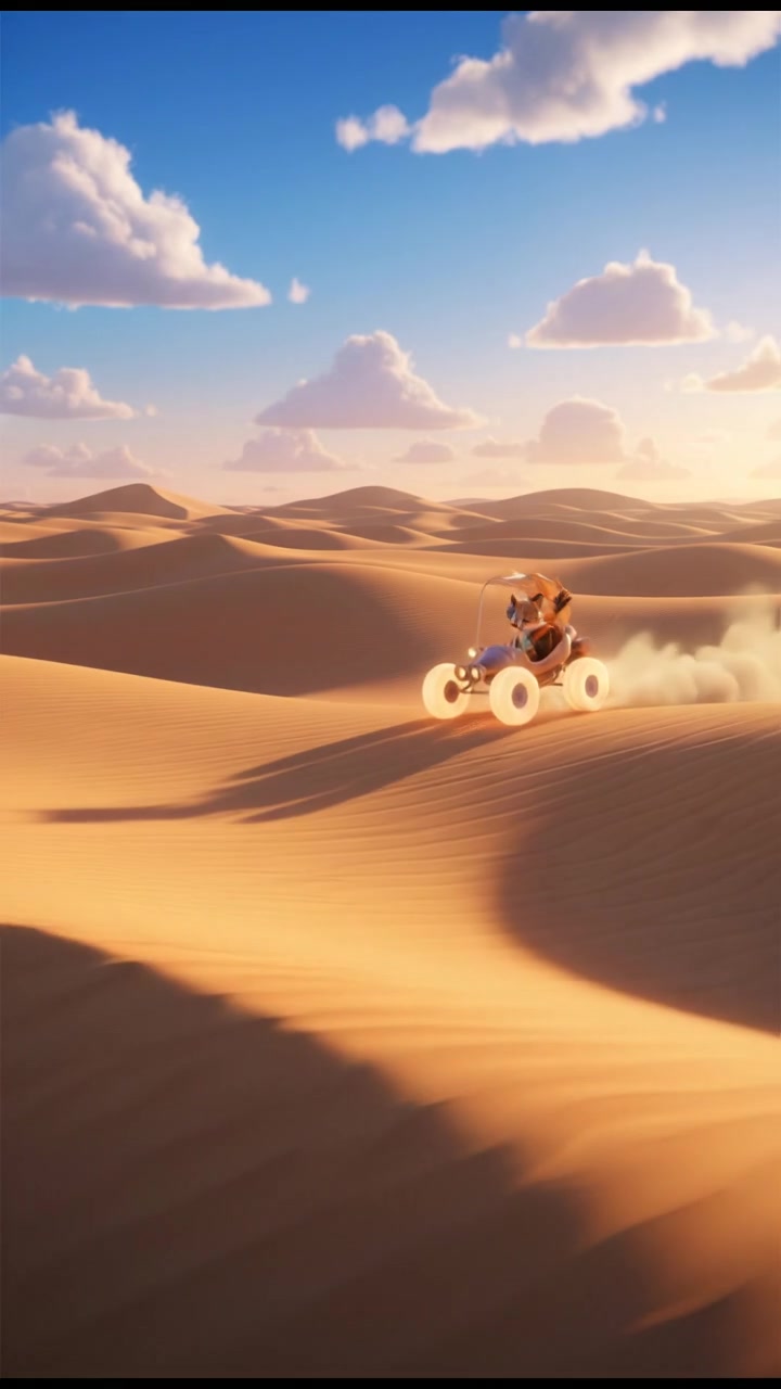 A Kind Heart: Helping a Cat in the Desert