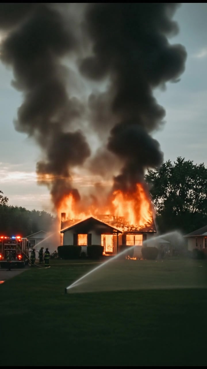Heroic Rescue: Firefighter Saves Cat