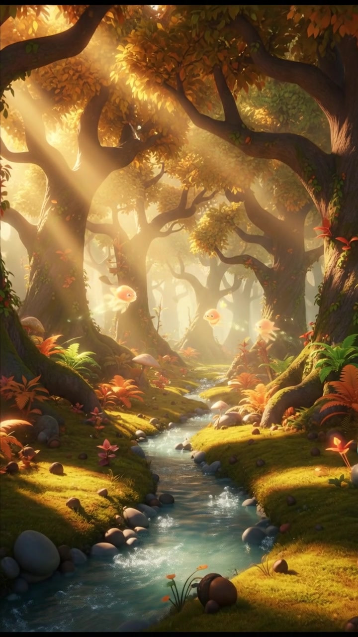 शेरू और जादुई पेड़ की कहानी