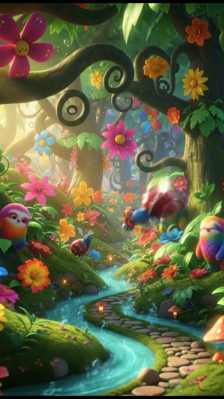 जादुई जंगल में जानवरों की बातें