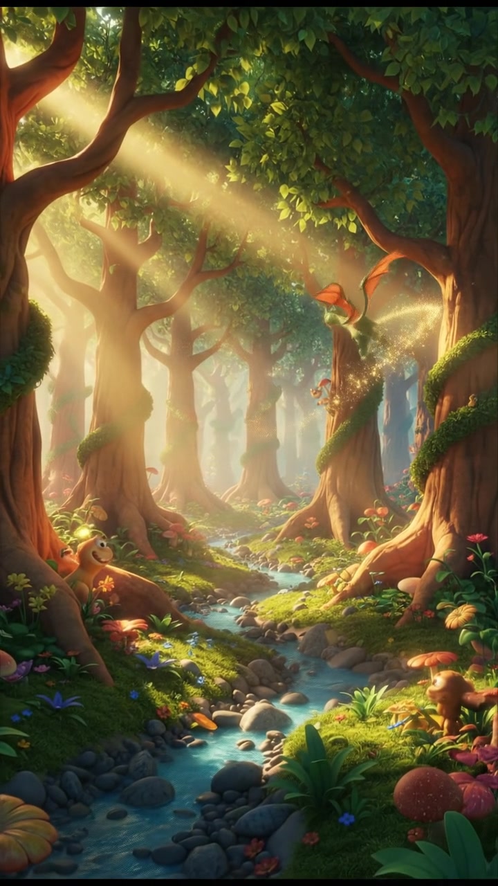 दयालु शेर का जंगल सफर