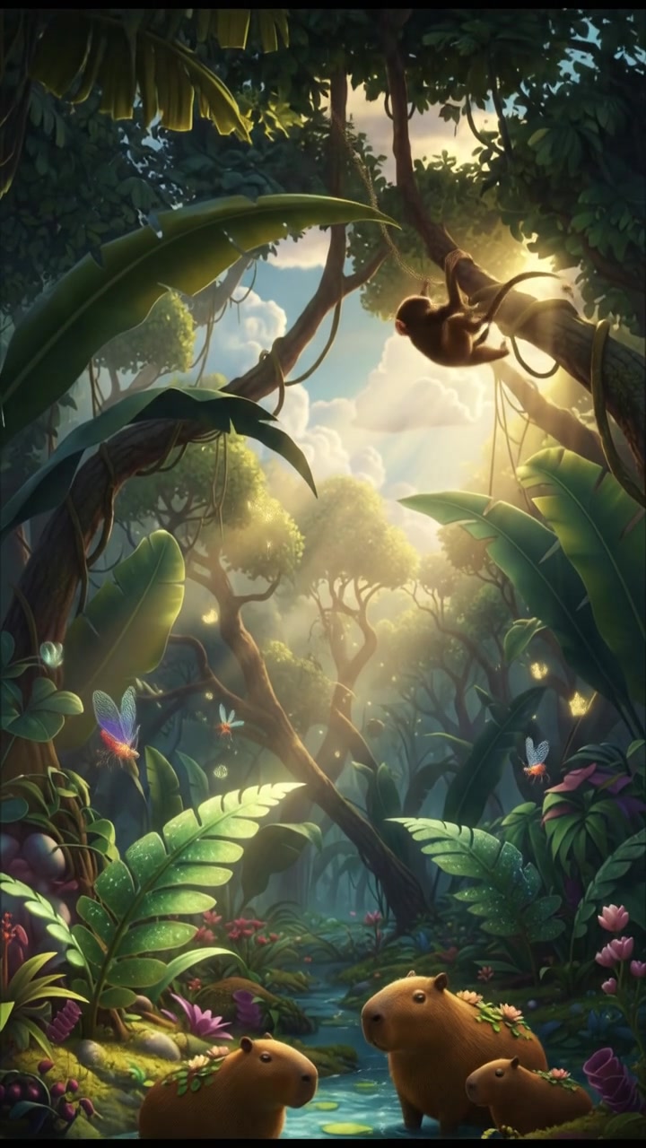 Leo and the Hidden Glow of the Jungle