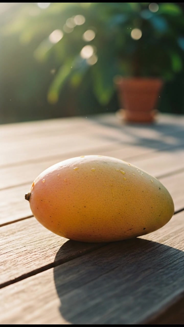 Mango and Dragon Fruit Delight: An ASMR Journey