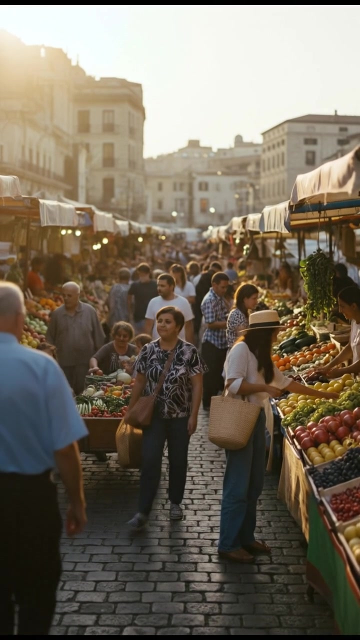 Tawar Menawar Sayuran di Pasar