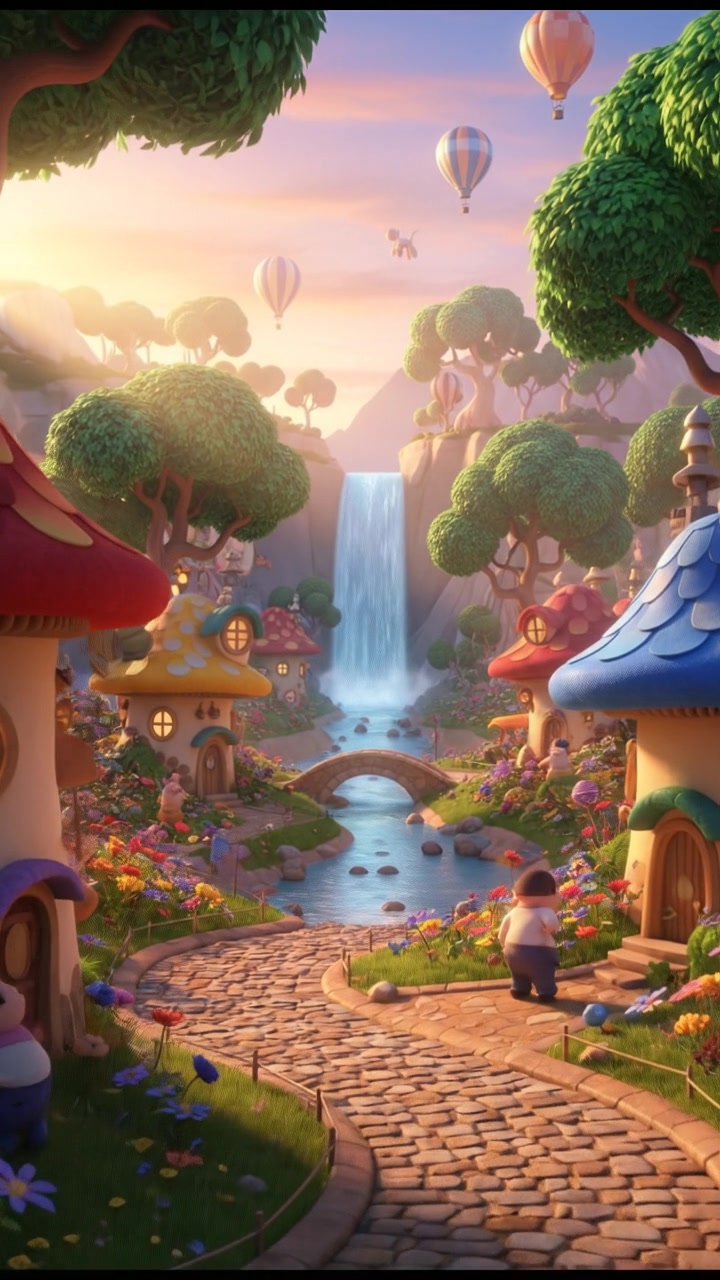 Película de dibujos animados Muj