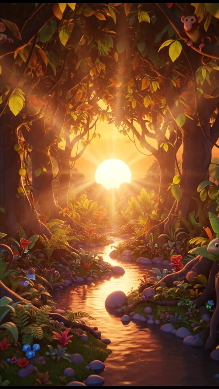 جنگل کی سیر: اکاری صاحب اور بچے کی کہانی