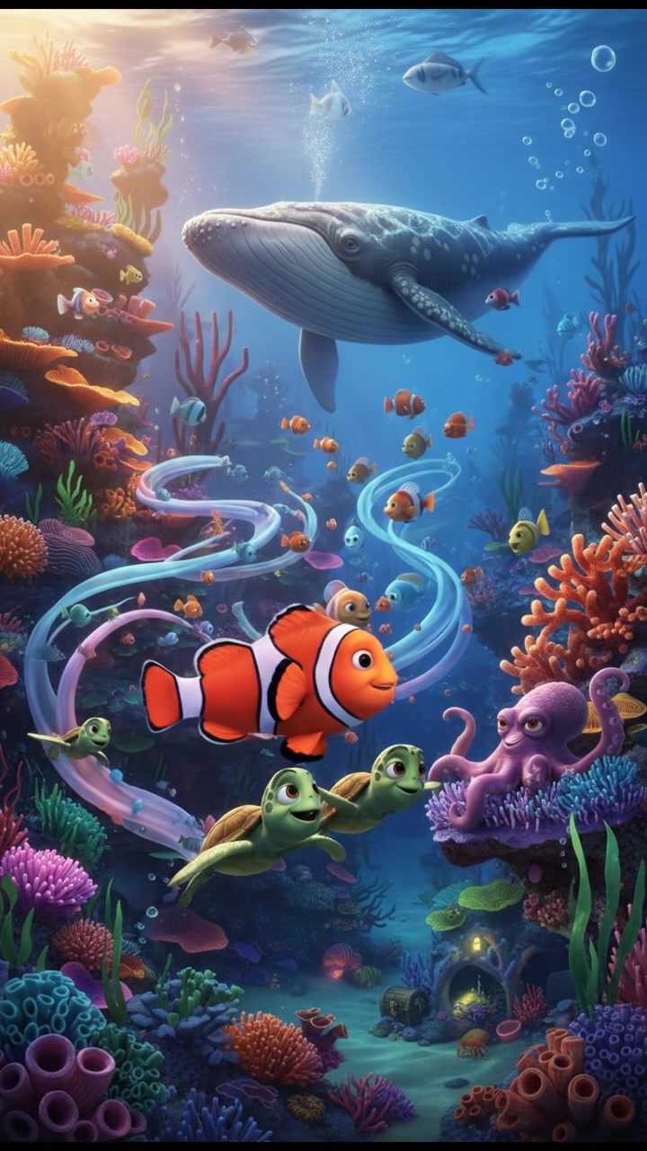 Crabby's Close Call: A Coral Adventure