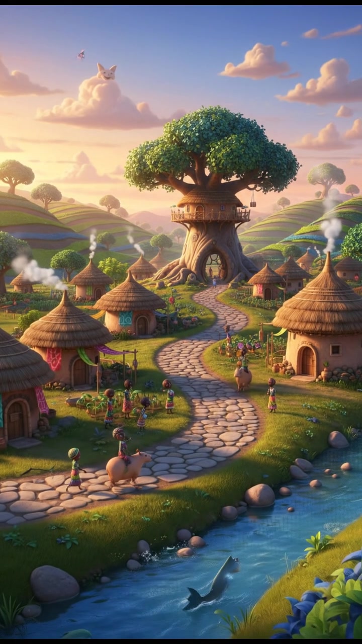 The Monkey Tale of a Nigerian Village