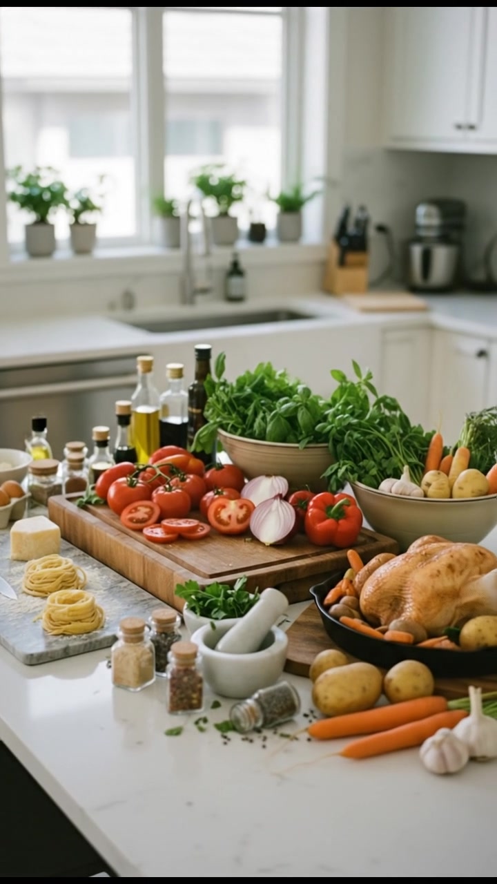 Layered Yogurt with Berries, Honey, and Nuts