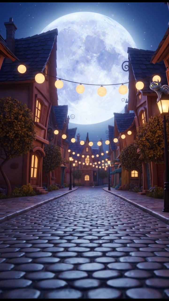 रात के रहस्य: डरावना घर