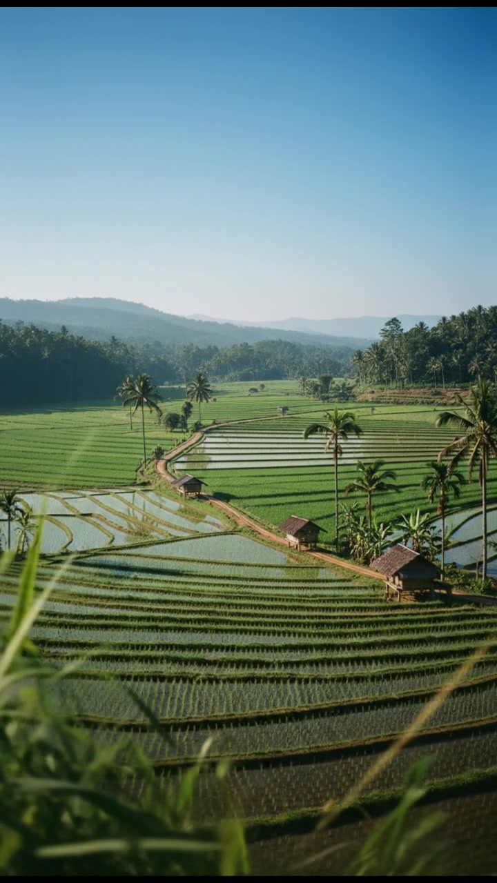 Keindahan Alam dan Kebudayaan Indonesia: Suasana Pedesaan yang Mempesona