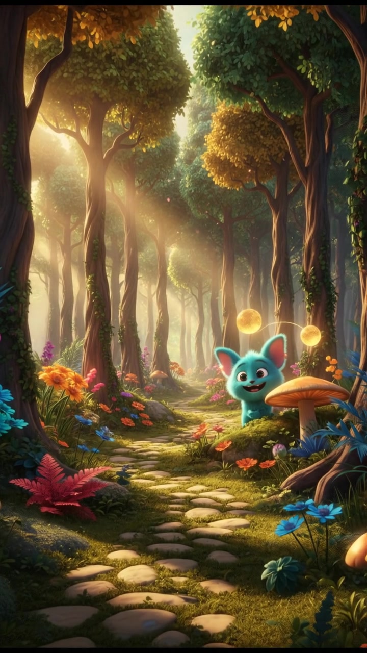 Whispering Woods: A Tale of Animal Adventures and Morals