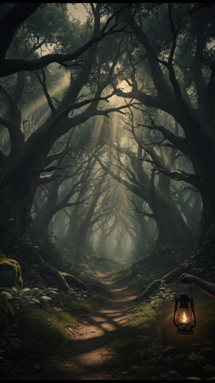 Hunter's Unexpected Encounter in the Deep Forest